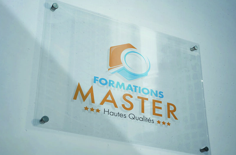 Enseigne plexiglass - Formations Master Hautes Qualités