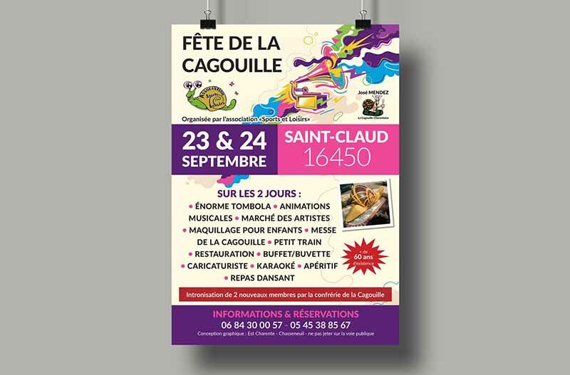 Affiche - fête de la Cagouille